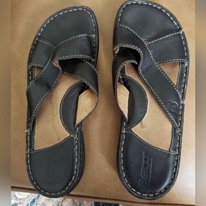 Born Leather Size 7 sandals